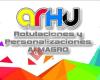 ARHU, Rotulaciones y personalizaciones, Almagro