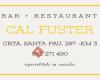 Cal fuster Bar-Restaurant