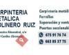 Carpintería Metálica Molinero Ruiz S.L.