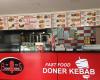 Fast food doner kebab restaurante