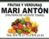 Frutas Y Verduras Maria Anton Aguilar