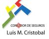 Luis M. Cristobal Corredor de seguros