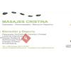Osteopatía Y Masajes Cristina