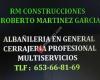 Rm Construcciones - Roberto Martinez Garcia -