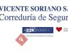 Vicente Soriano Santacreu correduría de seguros SLU